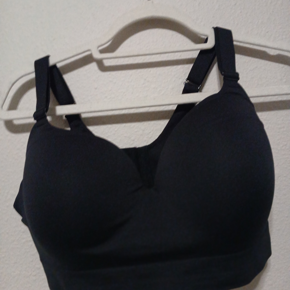 TRUEKIND Black Women's Bra